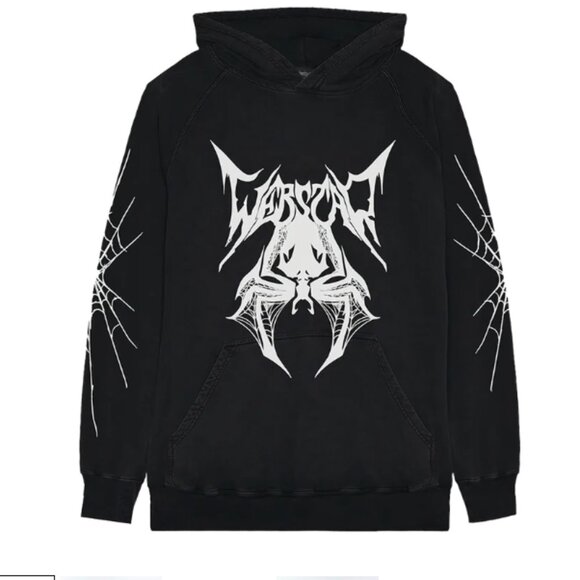 Brotherly Love x Destroy Lonely WEBSTAR Classic SPIDER Hoodie MED - Picture 1 of 10